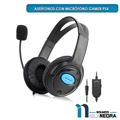 AUDIFONOS CON MICROFONO GAMER PS4