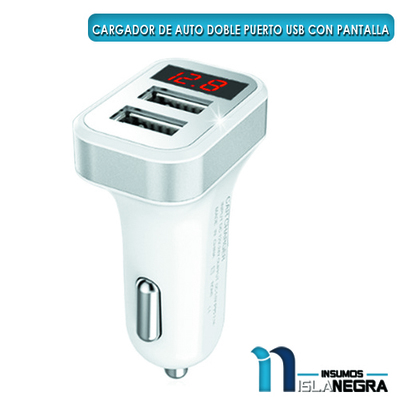 CARGADOR DE AUTO DOBLE PHILCO