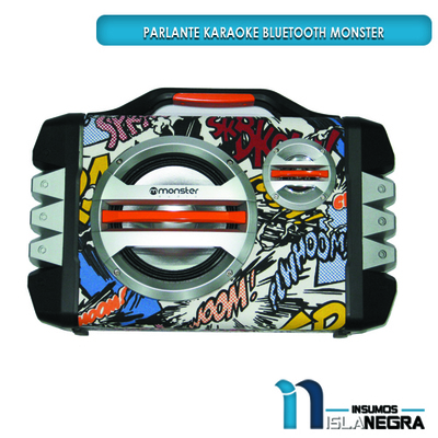 PARLANTE BLUETOOTH MONSTER 797BK 30W