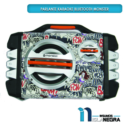 PARLANTE BLUETOOTH MONSTER 798BK 30W