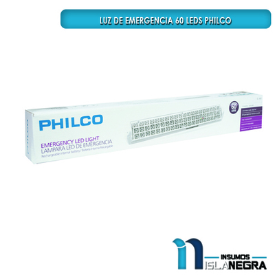 LAMPARA LED DE EMERGENCIA 60 LEDS PHILCO