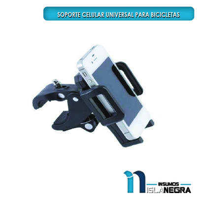 SOPORTE TELEFONO UNIVERSAL PARA BICICLETAS