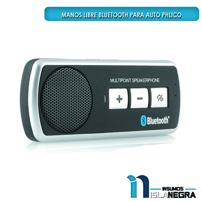 MANOS LIBRE BLUETOOTH PARA AUTO PHILCO FM500