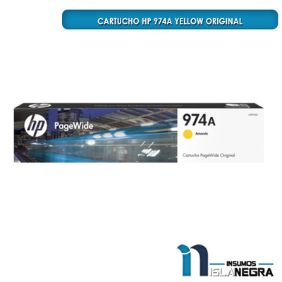 CARTUCHO HP 974A YELLOW ORIGINAL