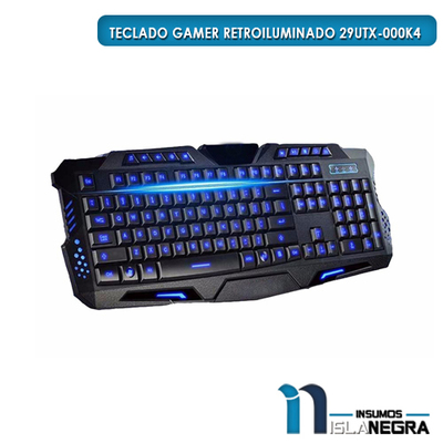 TECLADO RETROILUMINADO GAMER ULTRA 29UTX-000K4
