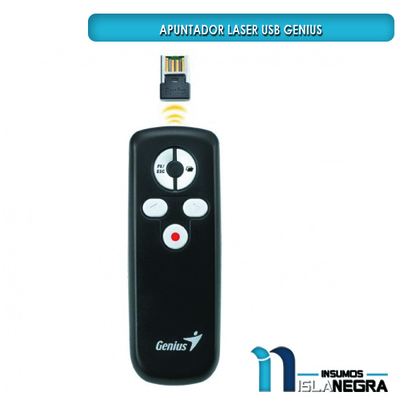 PRESENTADOR Y PUNTERO LASER USB GENIUS