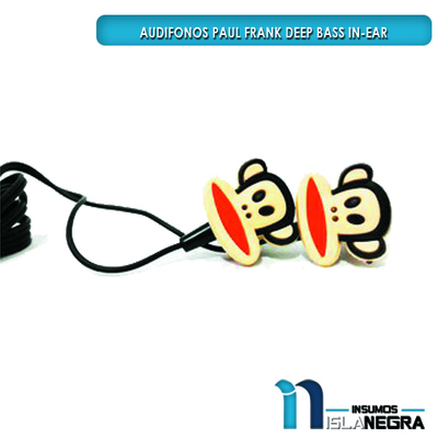 AUDIFONOS ALAMBRICOS PAUL FRANK K-09