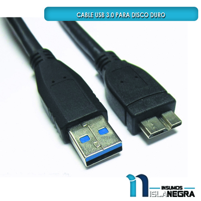 CABLE USB 3.0 PARA DISCO DURO 1M
