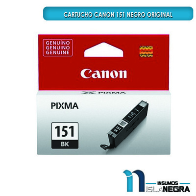 CARTUCHO CANON 151 NEGRO ORIGINAL