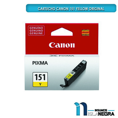 CARTUCHO CANON 151 AMARILLO ORIGINAL