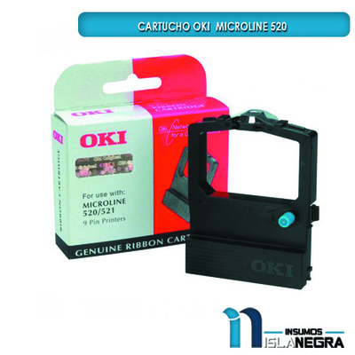 CARTUCHO DE CINTA OKI MICROLINE 520/521