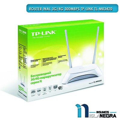 ROUTER INAL 3G/4G 300Mbps TP-LINK TL-MR3420