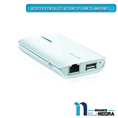 ROUTER PORTATIL 3G/4G TP-LINK TL-MR3040
