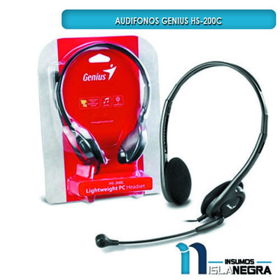 AUDIFONOS ALAMBRICOS GENIUS HS-200C
