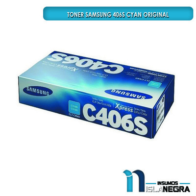 TONER SAMSUNG 406S CYAN ORIGINAL