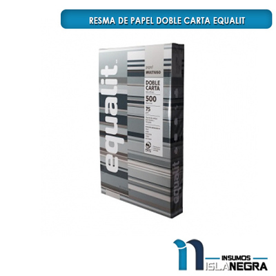 RESMA DE PAPEL DOBLE CARTA EQUALIT