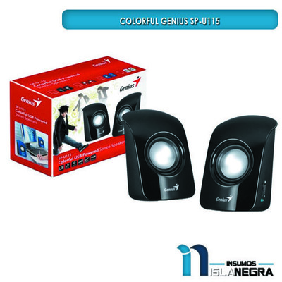 PARLANTE ALAMBRICO GENIUS SP-U115 ESCRITORIO 3W