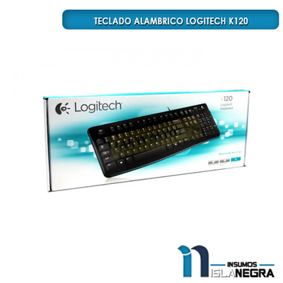 TECLADO ALAMBRICO LOGITECH k120