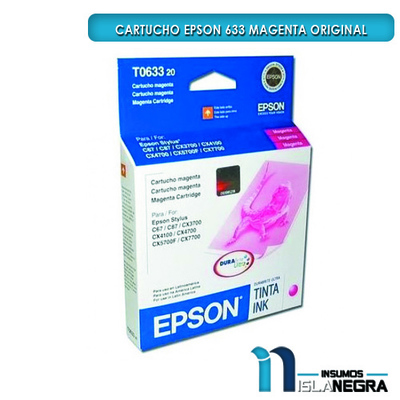 CARTUCHO EPSON 633 MAGENTA ORIGINAL