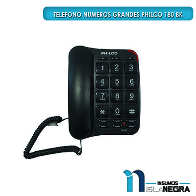 TELEFONO NUMEROS GRANDES PHILCO