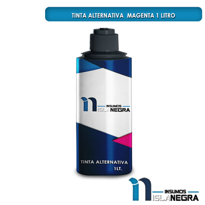 BOTELLA DE TINTA DE LITRO MAGENTA ALTERNATIVA
