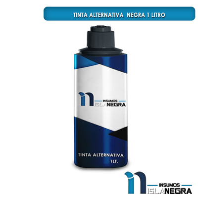 BOTELLA DE TINTA DE LITRO NEGRO ALTERNATIVA
