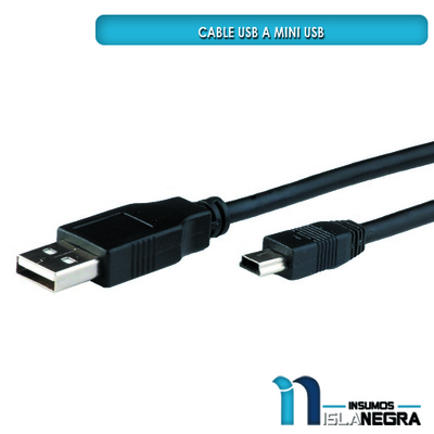 CABLE USB A MINI USB