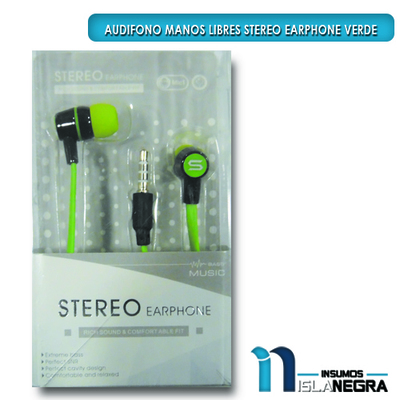 AUDIFONO ALAMBRICO STEREO