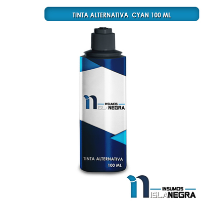 BOTELLA DE TINTA CYAN FUJIPRINT ALTERNATIVA (100ml)