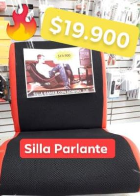 SILLA DE JUEGO CON PARLANTE INTEGRADO