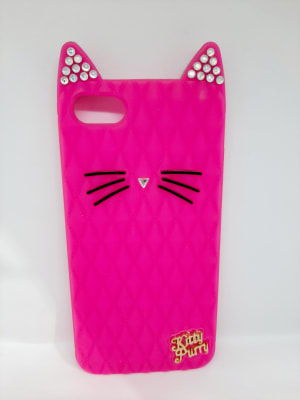 iPhone 7/8 PLUS Gato fucsia diamante iPhone 7/8 PLUS Gato fucsia diamante
