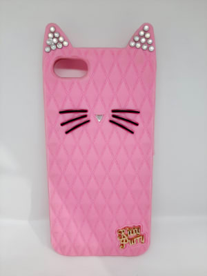 iPhone 7/8 Gato rosa diamante iPhone 7/8 Gato rosa diamante