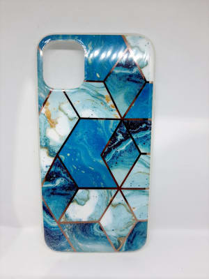 iPhone 11 Pro Triángulos celeste iPhone 11 Pro Triángulos celeste