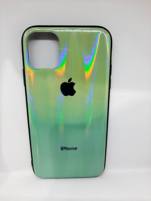 iPhone 11 Pro Manzanita holográfica verde iPhone 11 Pro Manzanita holográfica verde