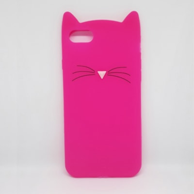 Iphone X/XS Gato fucsia Iphone X/XS Gato fucsia