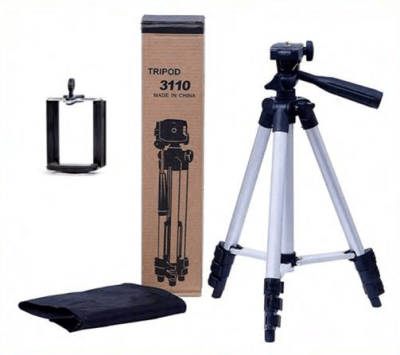Trípode ligero de Aluminio para celular y cámara Trípode ligero de Aluminio para celular y cámara