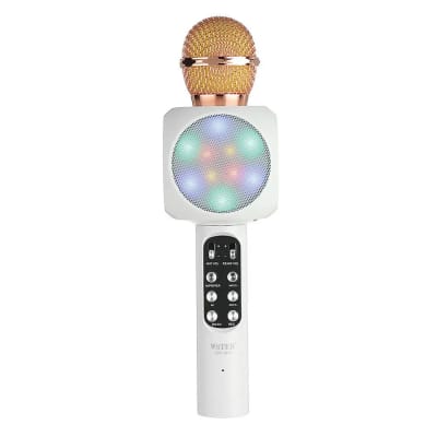 Microfono karaoke con luces LED Microfono karaoke con luces LED