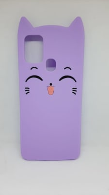 A21s Gato felíz morado A21s Gato felíz morado