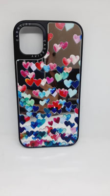 iPhone 12 pro max Casetify mirror corazones iPhone 12 pro max Casetify mirror corazones