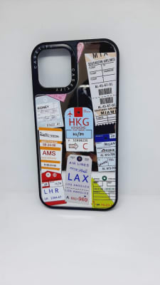 iPhone 12/12pro Casetify mirror sellos viaje iPhone 12/12pro Casetify mirror sellos viaje