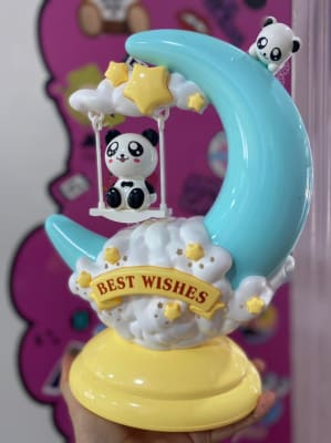 Lampara Luna con pandas Lampara Luna con pandas