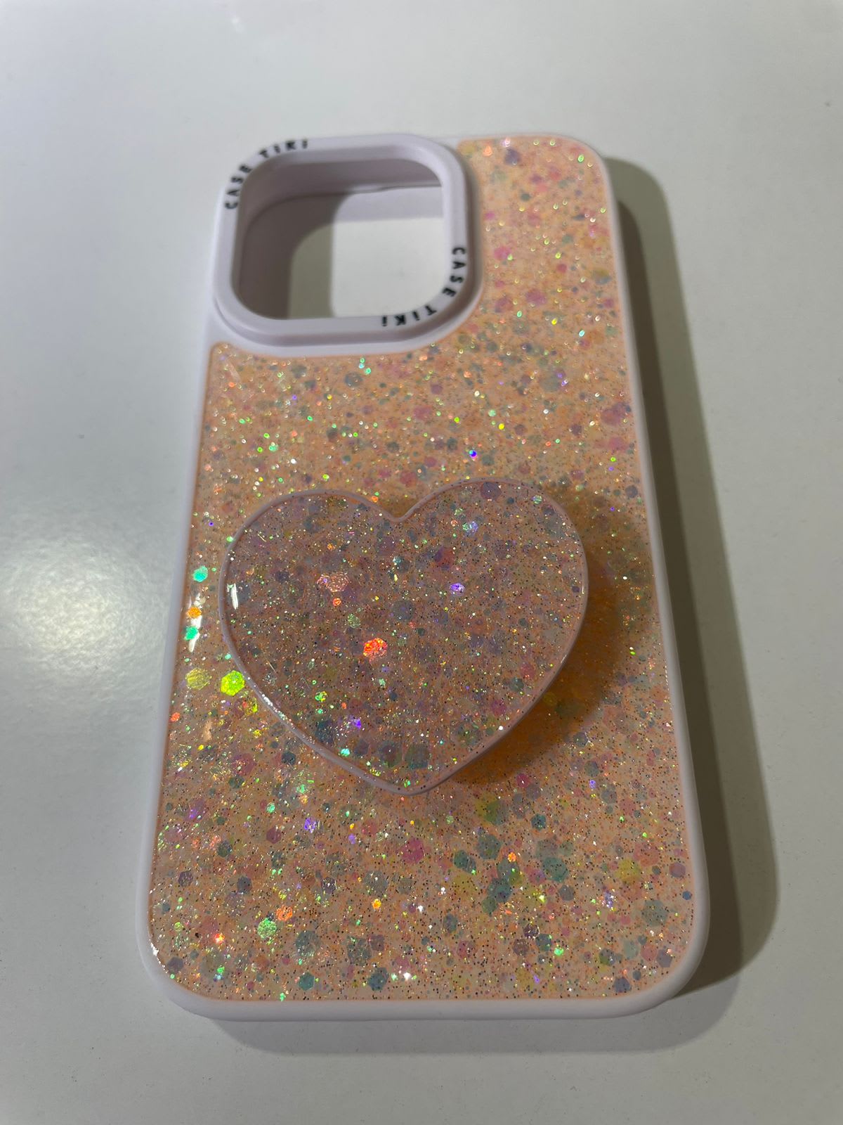 iPhone 14 pro case brillos popsocket Carli Cosas