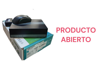 VIDEO GRABADOR 4 CANALES EDVR C/SDD 480GB HD TVI/HD CVI/AHD/CVBS/IP HDMI/VGA DS-E04HQHI-B OPENBOX