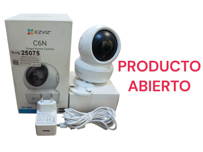 CAMARA IP PAN & TILT 3MP/2K 2304X1296 INTERIOR 360 GRADO LENTE 4MM IR10METRO C/AUDIO CS-C6N-C0-2C3WF OPENBOX1