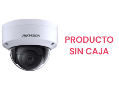 CAMARA IP DOMO FULL HD 2MP 1920 X 1080 LENTE 2.8MM IR30METROS ACUSENSE IK10 IP67 DS-2CD2123G2-IS(D) OPENBOX
