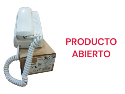 CITOFONO DE 2 HILOS MODELO GT IN-000GT/1D AIPHONE OPENBOX1