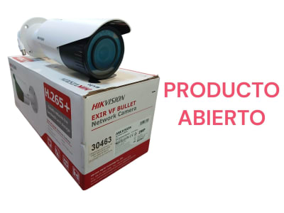 CAMARA IP BULLET FULL HD 1080P 2MP LENTE VARIFOCAL 2.8-12MM IR 30METROS IP67 DS-2CD2621G0-IZS OPENBOX