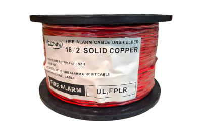 CABLE DE INCENDIO 2X16 NO APANTALLADO COLOR ROJO CARRETE DE 305 METROS C/NORMAL UL LSZH