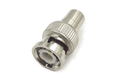 CONECTOR ADAPTADOR BNC A RCA HEMBRA