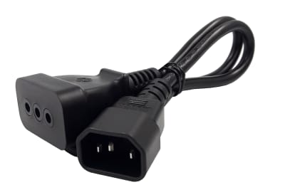 CABLE DE PODER HEMBRA-IH A C14 MACHO 60CM CCMI